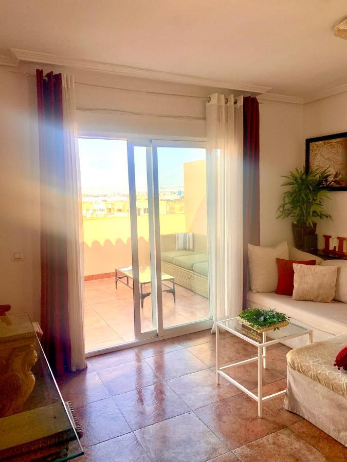 Atico Deluxe Entre Centro Y Playa Salinas Con Terraza, Wifi, Piscina Climatizada, Gym, Sauna Y Garaje -Smart Tv โรเกตัสเดมาร์ ภายนอก รูปภาพ