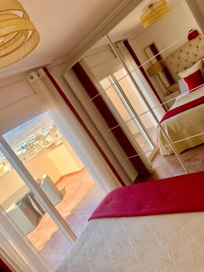 Atico Deluxe Entre Centro Y Playa Salinas Con Terraza, Wifi, Piscina Climatizada, Gym, Sauna Y Garaje -Smart Tv โรเกตัสเดมาร์ ภายนอก รูปภาพ