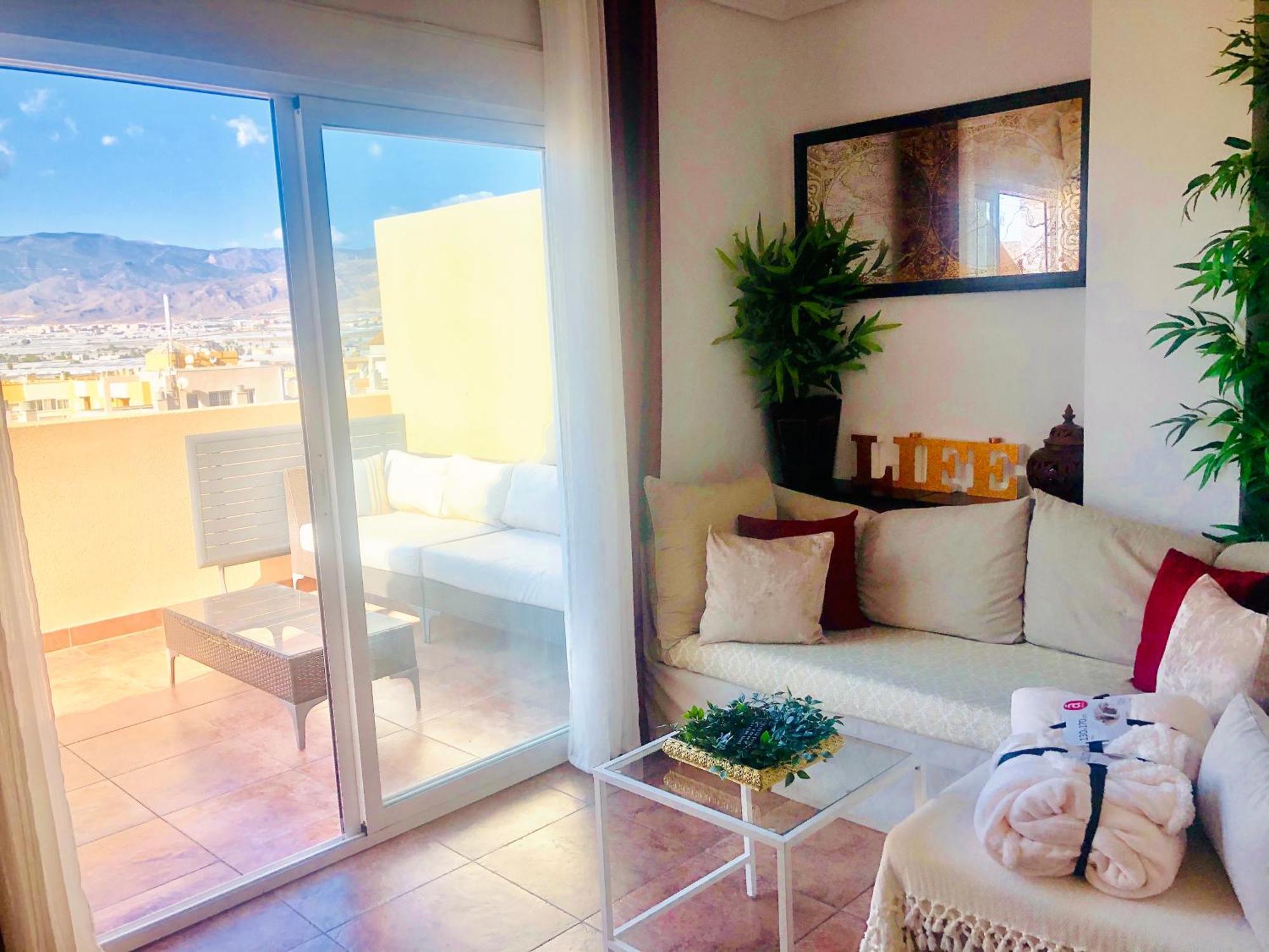 Atico Deluxe Entre Centro Y Playa Salinas Con Terraza, Wifi, Piscina Climatizada, Gym, Sauna Y Garaje -Smart Tv โรเกตัสเดมาร์ ภายนอก รูปภาพ